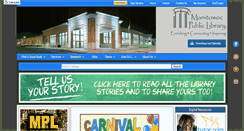 Desktop Screenshot of manitowoclibrary.org